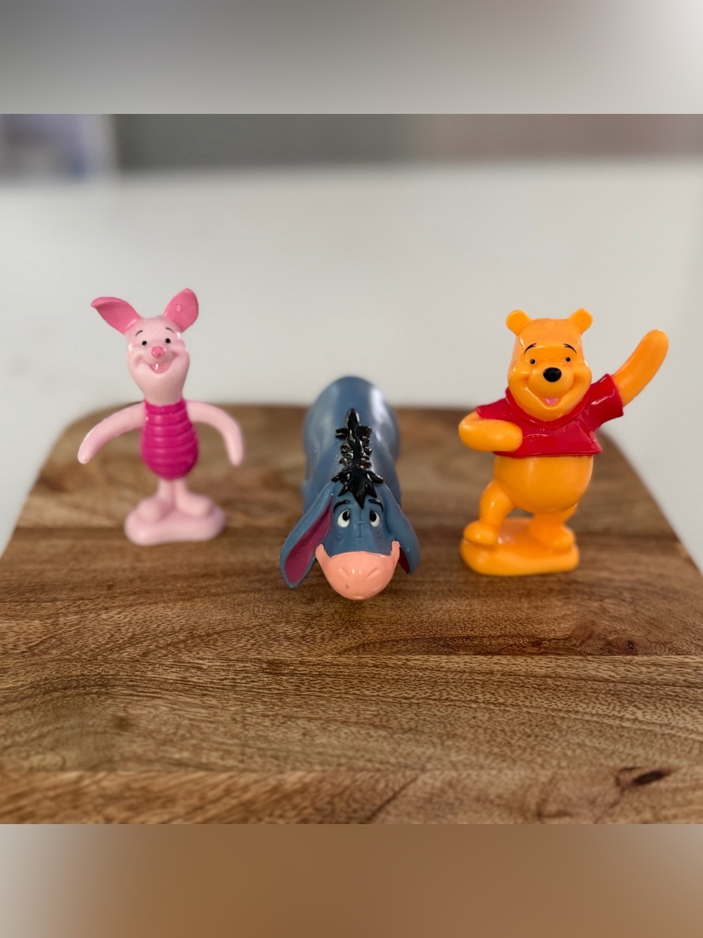 Disney Piglet, Eeyore and Pooh Figurines - 2inch